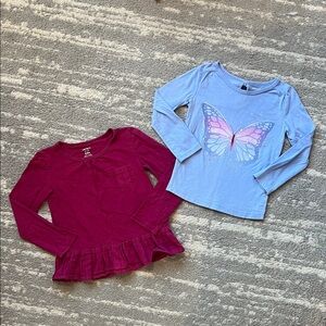 Carter's Long Sleeve Top Bundle (2)
